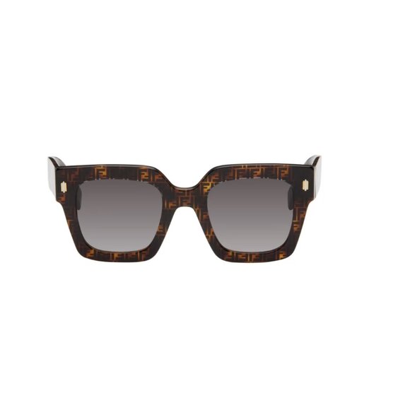 FENDI Brown Roma Sunglasses
